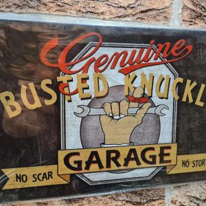 TIN METAL SIGN
