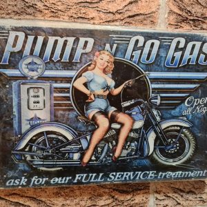 TIN METAL SIGN