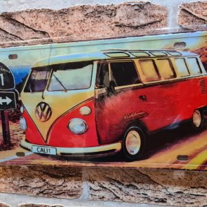 TIN METAL SIGN EMBOSSED