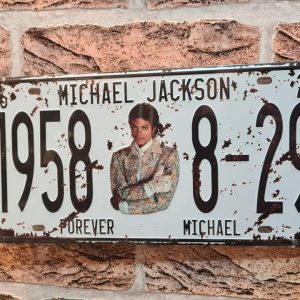 TIN METAL SIGN EMBOSSED