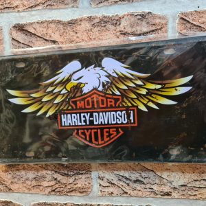 TIN METAL SIGN EMBOSSED