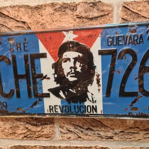 TIN METAL SIGN EMBOSSED