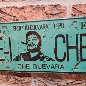 TIN METAL SIGN EMBOSSED