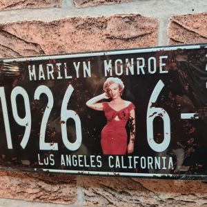 TIN METAL SIGN EMBOSSED