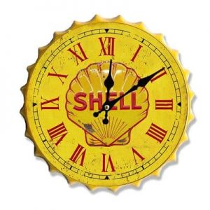 metal cap design wall clock ( shell )