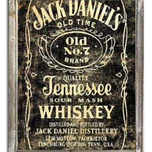 Jack D Design 1 44cm x 34cm Wood Framed Metal Art