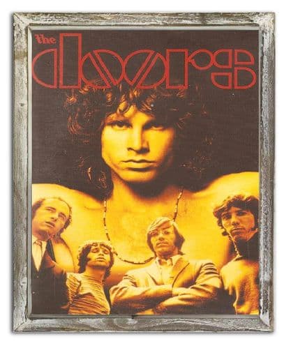 The Doors 44cm x 34cm wood frame image template