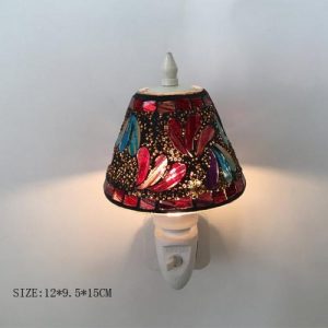 WALL NIGHT LAMP STAINED CLASS