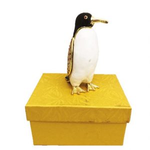 PENGUIN  METAL JEWEL BOX 