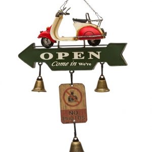 HANGING VESPA DECORATION W / BELLS