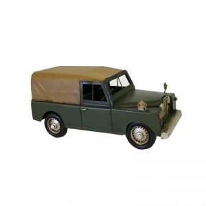 METAL VINTAGE LAND ROVER