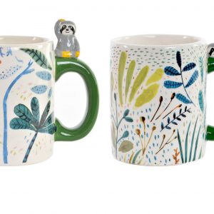 MUG STONEWARE ART DESIGN BABY  BEAR 