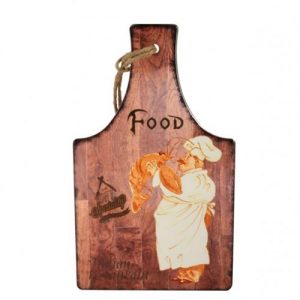 CERAMIC CHEF FOOD COLLECTION VINTAGE HANGERS DESIGN