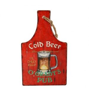 CERAMIC COLD BEER VINTAGE HANGERS DESIGN
