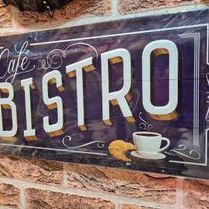 Tin Metal Sign 50 x 25 cm