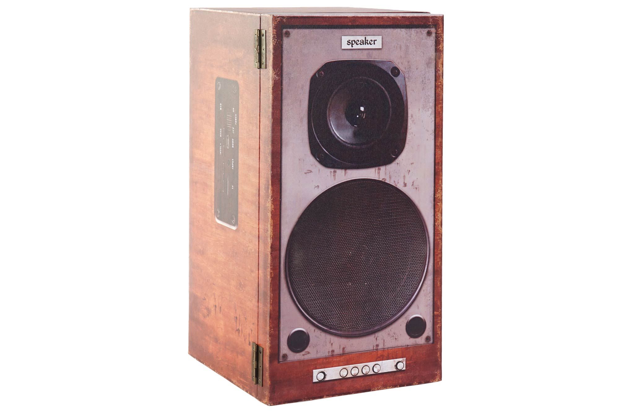 TRUNK CANVAS MDF 30X30X60 30 SPEAKER BROWN