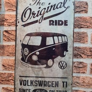 Tin Metal Sign 50 x 25 cm