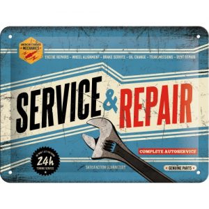 Metal Sign 15 x 20 cm