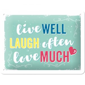 Metal Sign 15 x 20 cm
