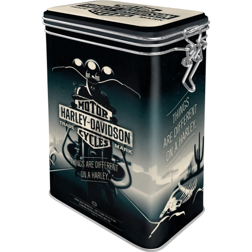 CLIP TOP METAL BOX