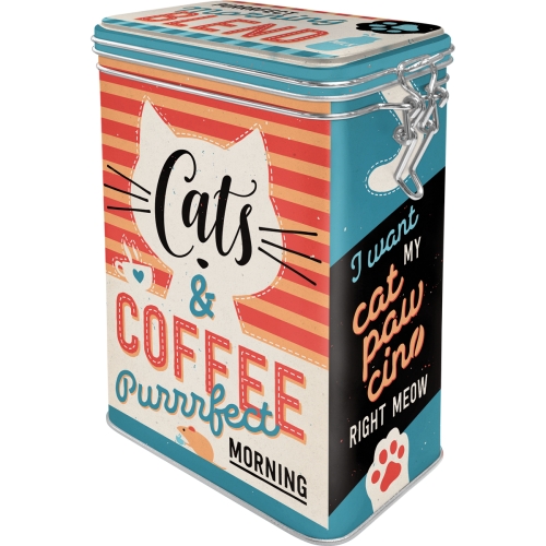 CLIP TOP METAL BOX