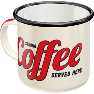 ENAMEL LICENCE MUG U.S.A