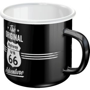 ENAMEL LICENCE MUG U.S.A