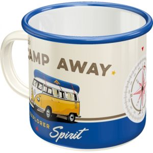ENAMEL LICENCE MUG U.S.A