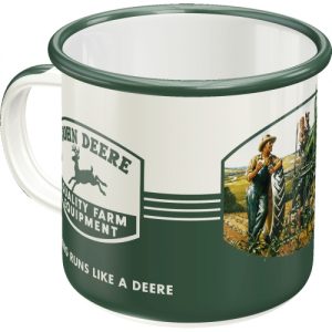 ENAMEL LICENCE MUG U.S.A