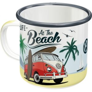 ENAMEL LICENCE MUG U.S.A