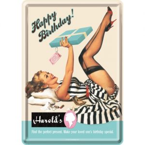 Metal Card 10 x 14 cm
