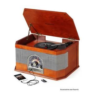 WOOD VINTAGE HIFI SYSTEM
