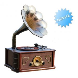 WOOD Vintage Gramophone