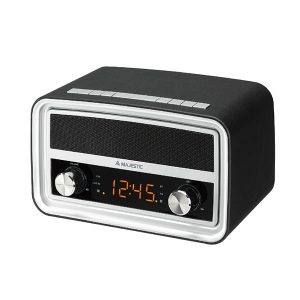 VINTAGE BLUETOOTH RADIO ALARM USB CHARGING