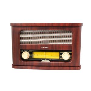 VINTAGE FM BLUETOOTH® RADIO WITH AUX INPUT OUT OF STOCK  