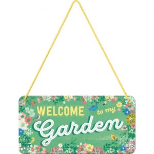 TIN METAL SIGN EMBOSSED