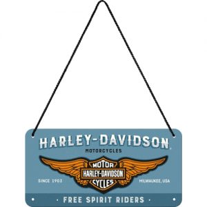 TIN METAL SIGN EMBOSSED