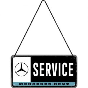 TIN METAL SIGN EMBOSSED