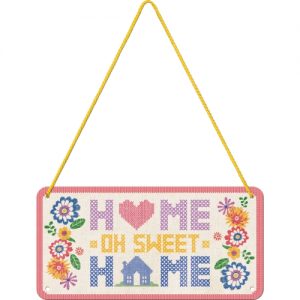 TIN METAL SIGN EMBOSSED