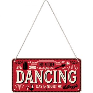 TIN METAL SIGN EMBOSSED
