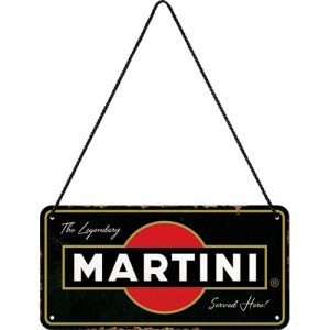 TIN METAL SIGN EMBOSSED