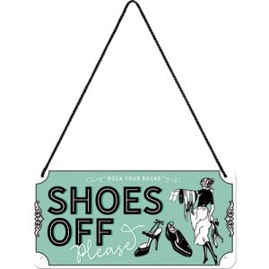 TIN METAL SIGN EMBOSSED