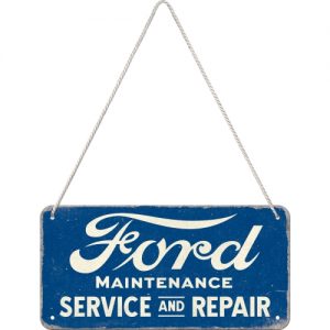 TIN METAL SIGN EMBOSSED