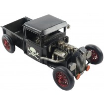 Black Hot Rod Truck - 33cm LARGE