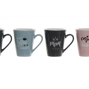 MUG STONEWARE  12,8 X 8,5 X 10.5 / 340 ML. GOLDEN 4 MOD.