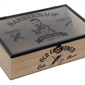 WOOD BOX BARBER VINTAGE COLLECTION