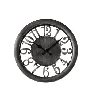 2 MOD VINTAGE WALL CLOCK RESIN WITH CLASS