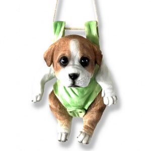 golden Retriever Swinging Puppy