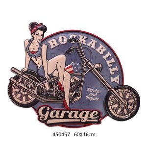 Metal sign american vintage art  Design