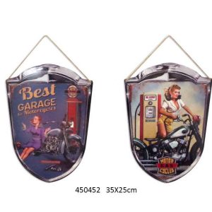 Metal sign american vintage art Design / 2 models